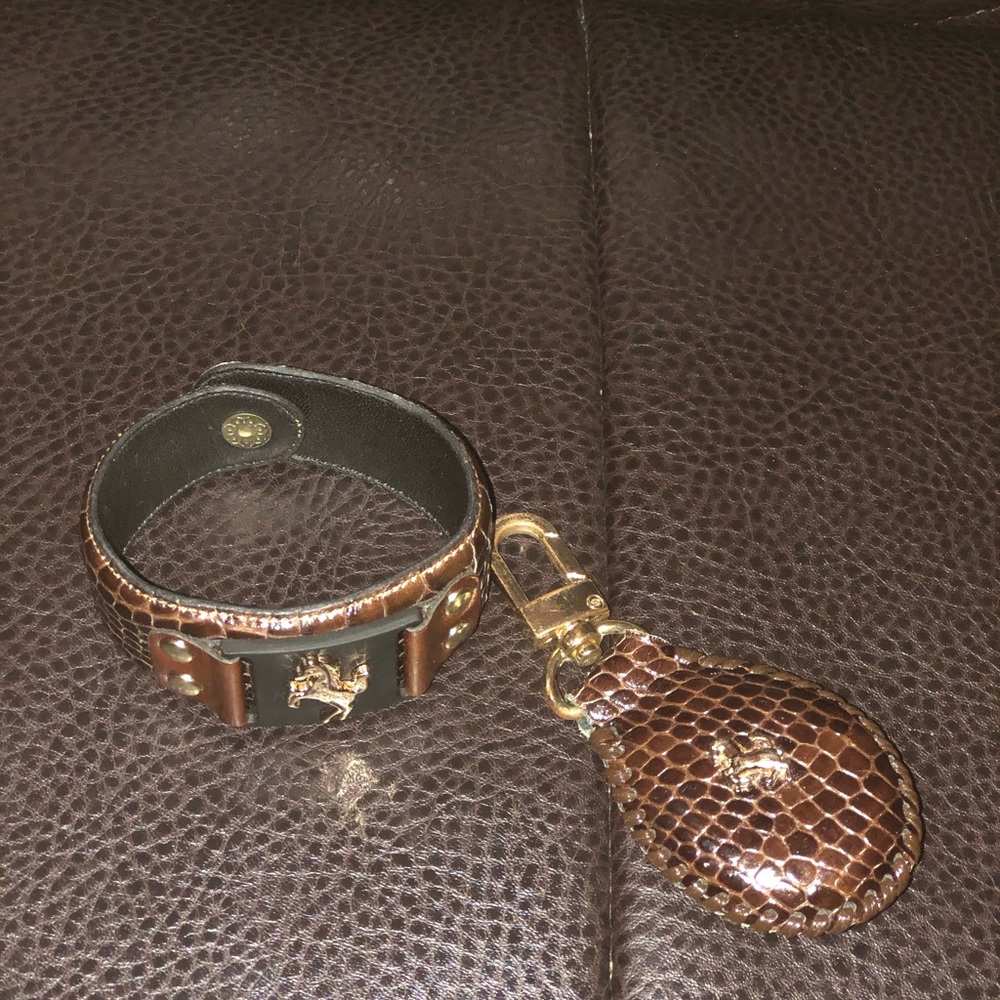 Cuff Bracelet and keychain set